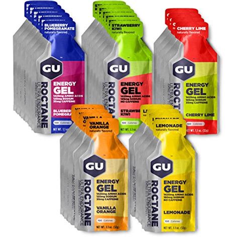 Gu Energy Original Sports Nutrition Energy Gel Assorted Indulgent