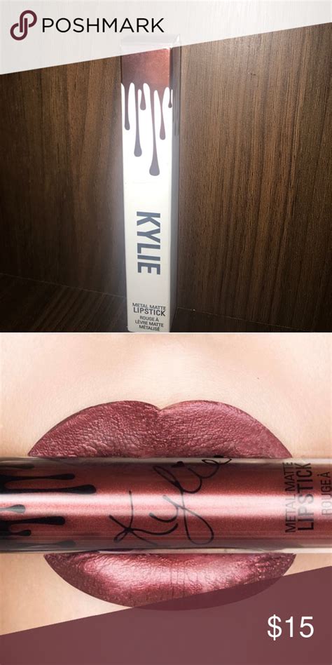 Kylie Cosmetics Metal Matte Lipstick In Reign Matte Lipstick Kylie
