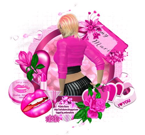 Amy Maries Tag Creations Pink Passion