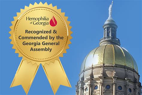 Georgia General Assembly Recognizes And Commends Hemophilia Of Georgia