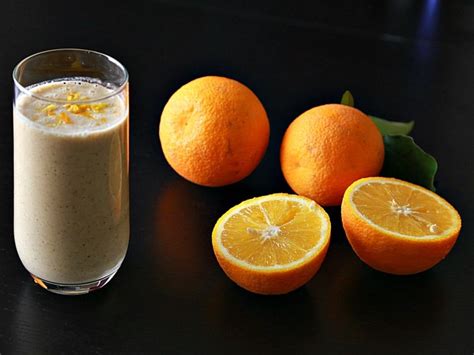 Healthy Orange Smoothie Nutrizonia