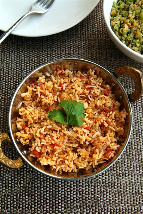 The Mistress Of Spices Tomato Rice South Indian Style