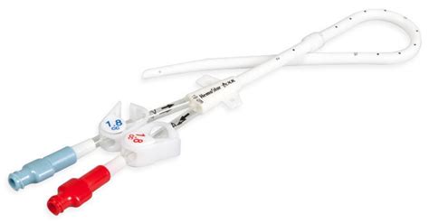 hemodialysis catheter central venous double lumen hemostar® xk catheter vas cath® bard