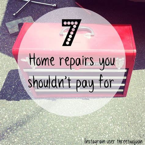 7 Home Repairs You Can Do Yourself Home Repairs Home Repair Diy
