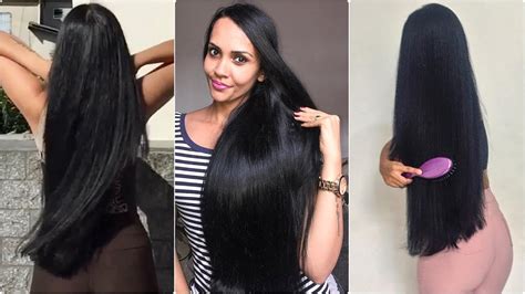 Julianas Magnificent Long Silky Black Hair Show Off Youtube