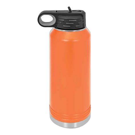 32 Oz Stainless Steel Powder Coated Blank Insulated Sport Water Bottle