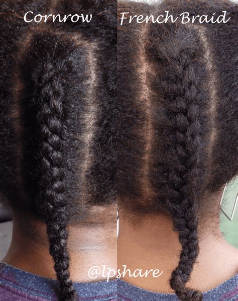 how to french braid natural hair naturally lp