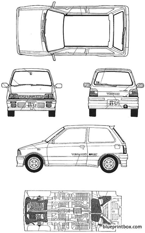 Suzuki Alto Twincam Free Plans And Blueprints Of