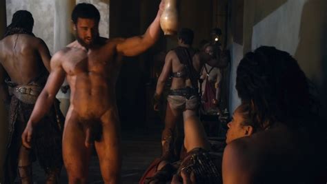 JAMES WELLS Naked In Spartacus War Of The Damned JP PLUS