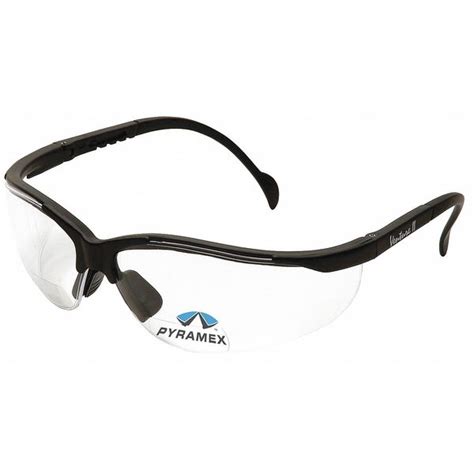Pyramex Bifocal Safety Reading Glasses Wraparound Scratch Resistant Sb1810r10 Zoro