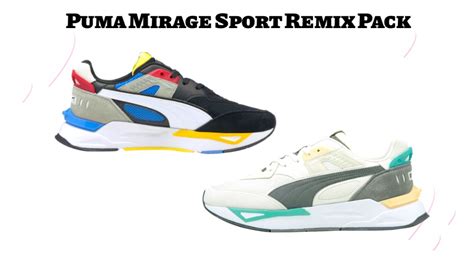 Puma Mirage Sport Remix Pack Detailed Look And Release Update Youtube