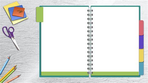 Notebook Template For Powerpoint Martin Printable Calendars