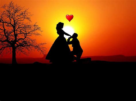 720p Free Download Couple Love Silhouette Sunset Romantic Love Couple Silhouette Sunset