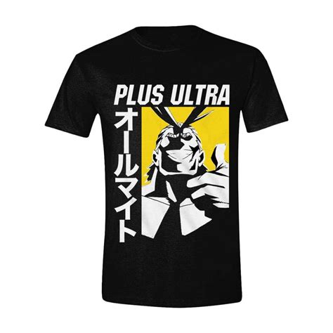 My Hero Academia T Shirt All Might Plus Ultra Figurine Discount