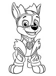kids  funcom coloring page paw patrol mighty pups