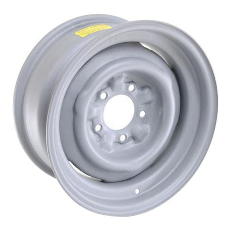 Gm Factory Style Stamped Steel Wheel Gray 15x8 Chevelle Depot