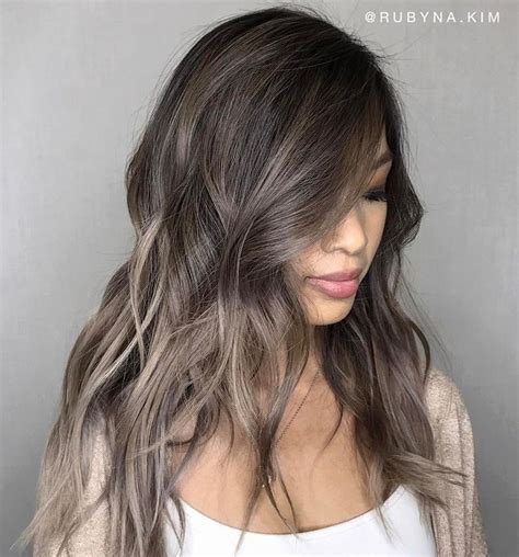 Ash Brown Hair Is Exactly The Color Update You Need For Summer Ash Brown Hair Color Balayage