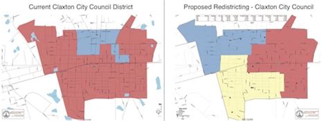 Claxton City Council Approves Proposed Redistricting Map The Claxton