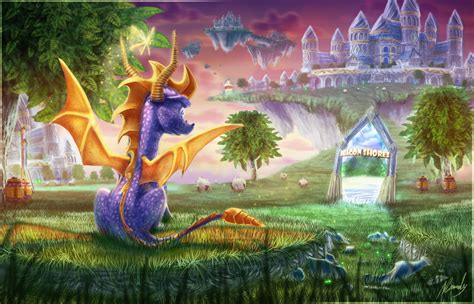 69 Spyro The Dragon Hd Wallpapers Backgrounds Wallpaper Abyss