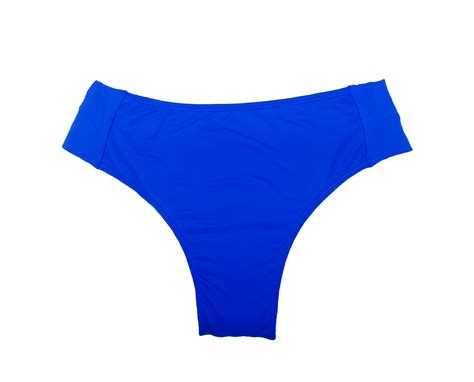 Calcinha De Biquíni Fio Confort Larga Azul Royal Ilha Bikini