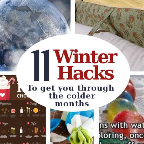 11 Winter Hacks To Get You Through The Season Diy Home Sweet Home