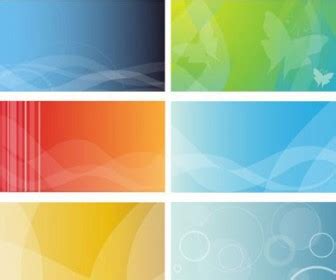 colorful business cards background  vector art