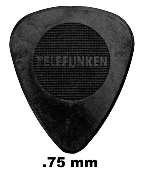 Telefunken Graphite And Delrin Guitar Picks Lunchbox Audio