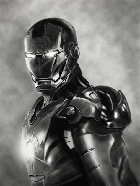 Iron Man Sketch By Buzzbox88 On Deviantart