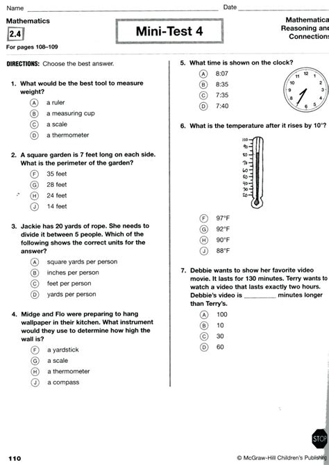 grade reading staar test practice worksheets  db excelcom