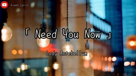 All wed ever need chords. Need You Now - Lady Antebellum (lyrics) - YouTube