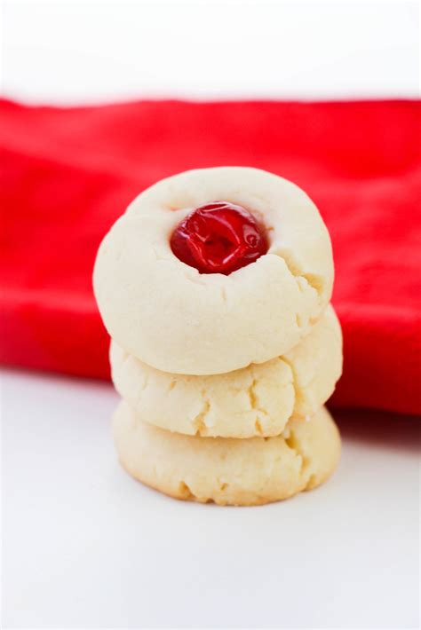 Cherry Shortbread Cookies It Is A Keeper