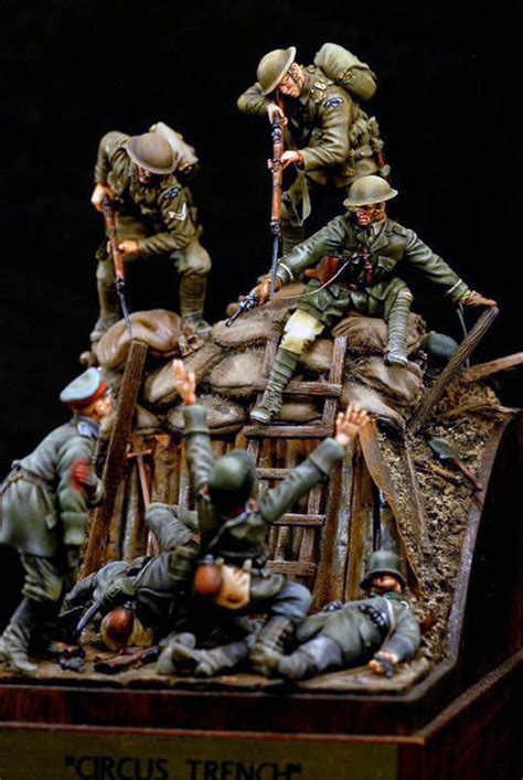 Pin By Ynot64 On Figurines Wwi Military Diorama Miniatures Diorama