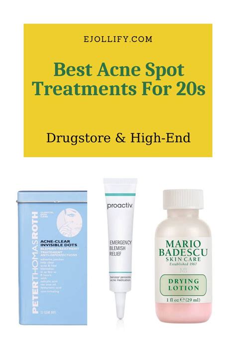 10 Best Acne Spot Treatments For 20s • 2021 Acne Spot Treatment Acne