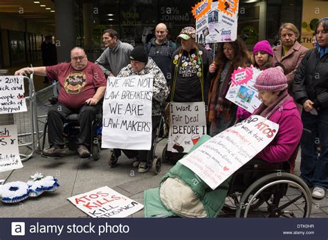 Placard Medical Disability Protesting Hi Res Stock Photography And