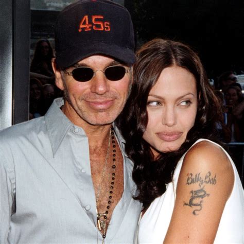 Celebrity Wedding Anniversary Billy Bob Thornton And Angelina Jolie 5