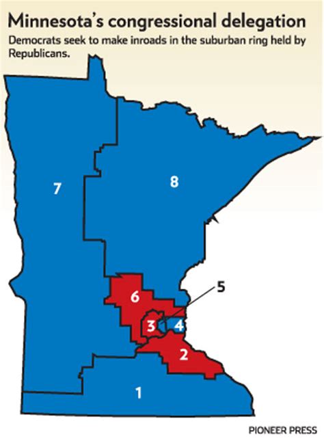 Minnesota Democrats Look To Reclaim Suburban Congressional Seats Twin