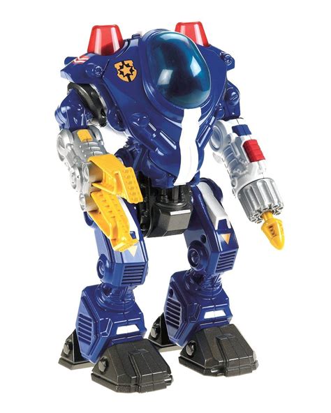 Fisher Price Imaginex Police Robot Blue Robots Robot