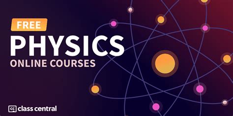 Physics Online Courses You Can Take For Free Class Central