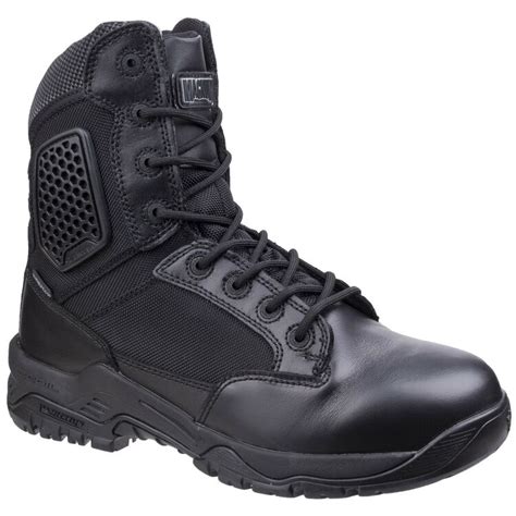 Magnum Strike Force 80 Waterproof Side Zip Uniform Boots Black From £