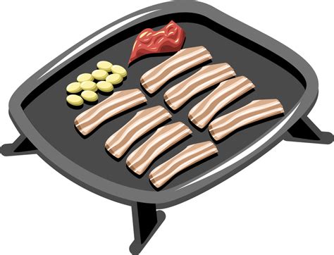 Grilled Pork Belly Png Graphic Clipart Design 20001931 Png