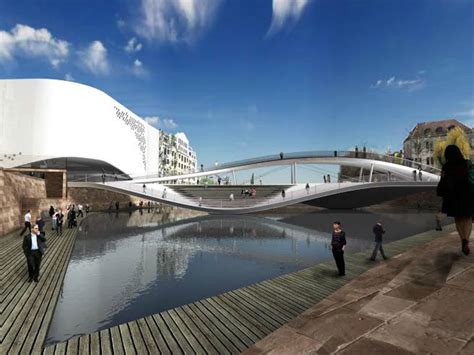 Curvaceous Water Pavilion Will Glide Over A Restored River