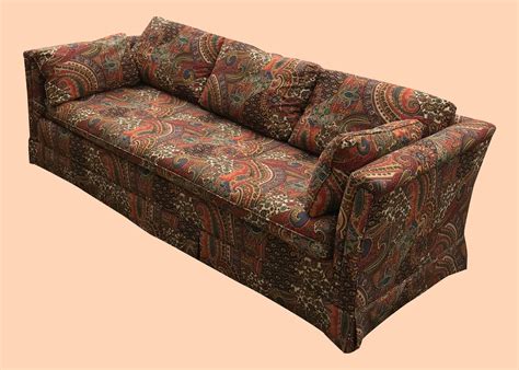 Uhuru Furniture And Collectibles Paisley Sofa 135 Sold