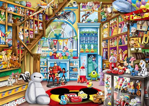 Ravensburger Puzzle Puzzle 1000 Piezas Tienda De Juguetes Disney