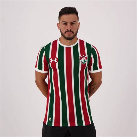 Pagamos o frete e a personalização da sua camisa! Camisa Under Armour Fluminense I 2017 - FutFanatics