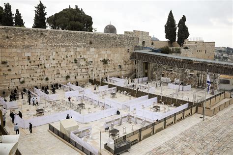 Western Wall Reopens To Worshippers But With Strict Social Distancing