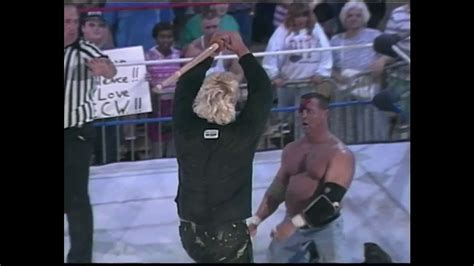 Sandman Bloodies Tommy Cairo After Losing Falls Count Anywhere Match