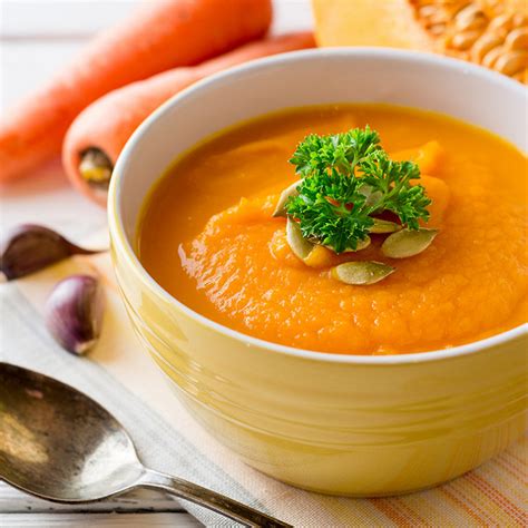 Recette Soupe potimarron carotte orange