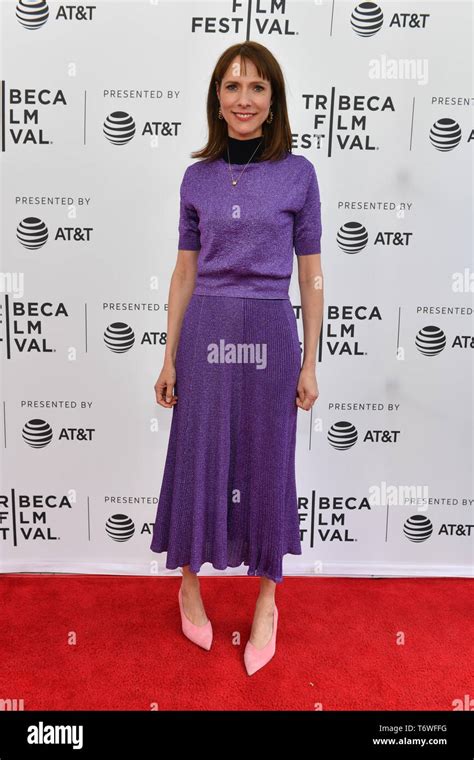 Dolly Wells Attends The Premiere Of Good Posture During The 2019 Tribeca Film Festival At Sva