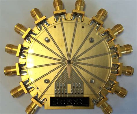 Picture Of The Day 12 Way Rf Switch Micromachined By Delfmems