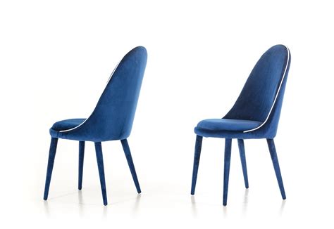 Alibaba.com offers 8,200 blue dining chairs products. Klamath - Modern Blue & White Fabric Dining Chair (Set of 2)